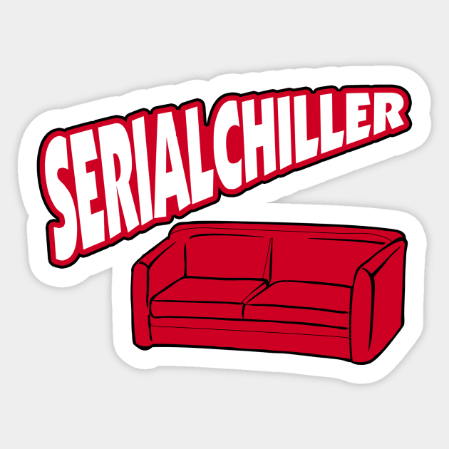 Serial Chiller Sticker by Cosmo Gazoo